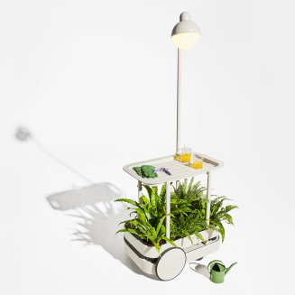  Fatboy Jolly Trolley Light Gray bar table - 7