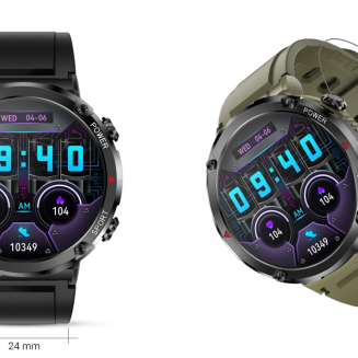 Smartwatch Gravity GT21-7 + Czarny Pasek Silikonowy - 13