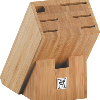  Set of 4 knives in a Zwilling Four Star bamboo block - 8