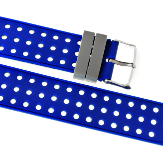 Pasek silikonowy NIEBIESKO-SZARY U12-20-7 - 4