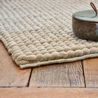  Aquanova Axel linen bathroom rug 60x100 cm - 3