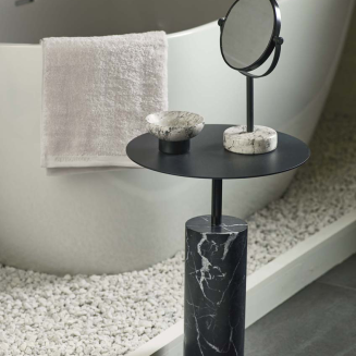 Stolik Aquanova Nero Black ø 35x50 cm - 2