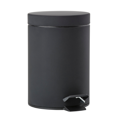  Zone Denmark Solo Black 3l waste bin