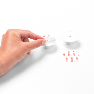 Towel hooks, 2 pcs. Brabantia ReNew White - 5