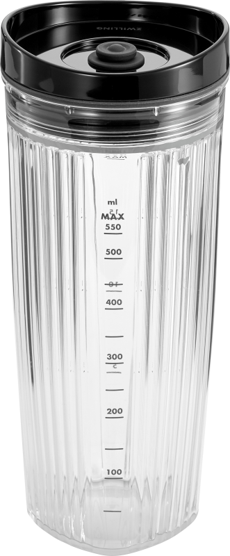  Zwilling Enfinigy blender bottle with vacuum lid - Black, 550 ml