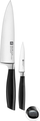 Zwilling All* Star Knife Set of 2 Black