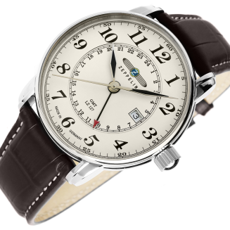 Zegarek Męski ZEPPELIN LZ127 Graf Zeppelin GMT 7642-5 + BOX - 3