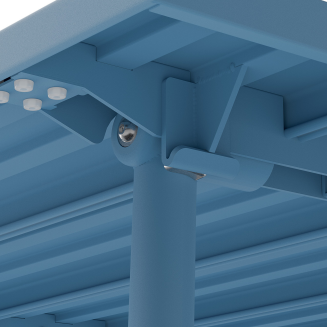 Stół ogrodowy Fatboy Fred's Table Wave Blue - 6