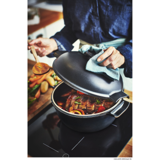  Emile Henry Delight ceramic induction pot, 4 l, black - 5