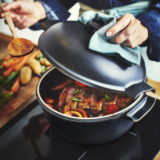  Emile Henry Delight ceramic induction pot, 4 l, black - 8