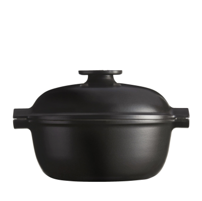  Emile Henry Delight ceramic induction pot, 4 l, black
