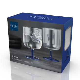 Kieliszki do wina Lyngby Glass Torino Blue 300 ml - 2 szt. - 5