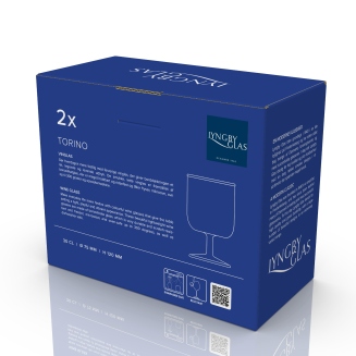 Kieliszki do wina Lyngby Glass Torino Blue 300 ml - 2 szt. - 2