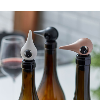  Zone Denmark Rocks Bird Black wine stopper - 3