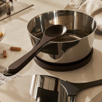 saucepan with a lid, spoon and stand Alessi Pasta Pot - 4