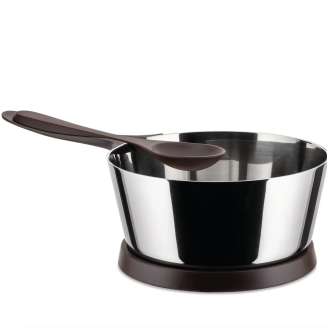 saucepan with a lid, spoon and stand Alessi Pasta Pot - 2