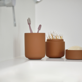  Zone Denmark Ume Terracotta Toothbrush Cup - 3