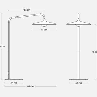 Lampa ogrodowa Fatboy Archigrande Terracota - 7