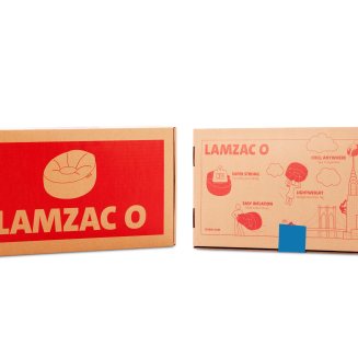  Fatboy Lamzac O 3.0 Sky blue inflatable chair - 6