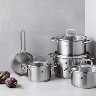  Set of 5 Zwilling Cube pots - 2