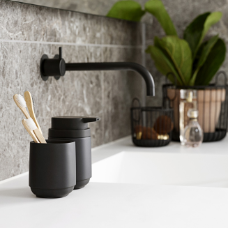 Kubek łazienkowy Zone Denmark Time Black - 5