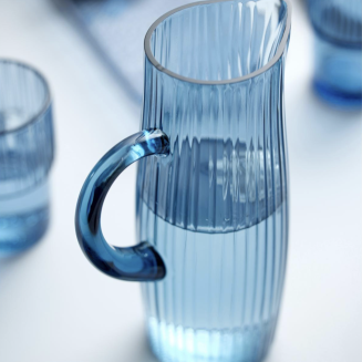  Bitz Kusintha Blue Glass jug 1.2l - 4