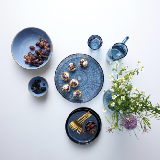  Bitz Kusintha Blue Glass jug 1.2l - 3