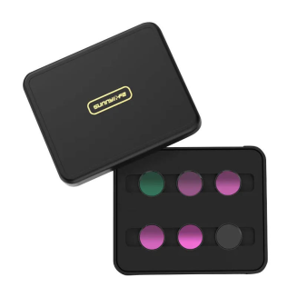 Zestaw filtrów MCUV, CPL, ND 4/8/16/32 Sunnylife do kamery Insta360 GO 3/2 - 2