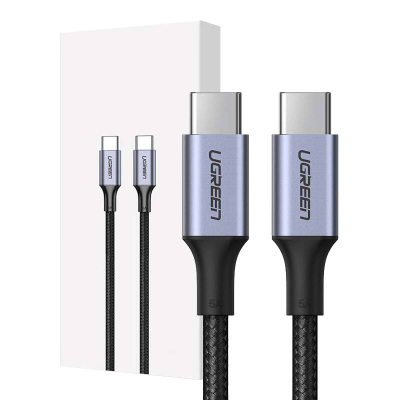 Kabel UGREEN US316 USB-C-USB-C 1m (czarny)
