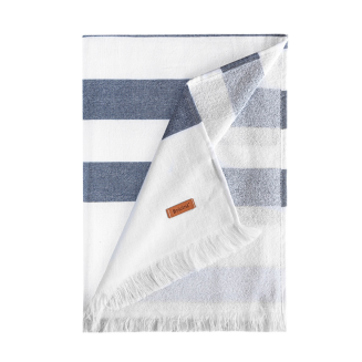  Bricini Costa Nova Navy beach towel 2 sizes - 2