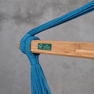  La Siesta Habana blue comfort hammock chair - 5