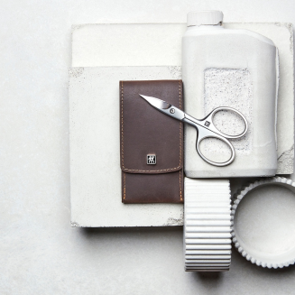 Zestaw do manicure Zwilling Twinox brązowe skórzane etui 3 elementy - 6