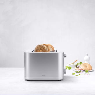  Zwilling Enfinigy silver 2-slice toaster with grid - 8