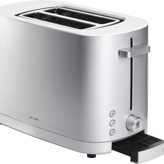  Zwilling Enfinigy silver 2-slice toaster with grid - 3