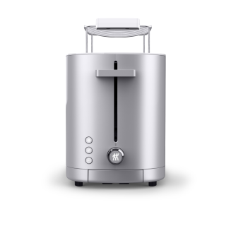  Zwilling Enfinigy silver 2-slice toaster with grid - 4