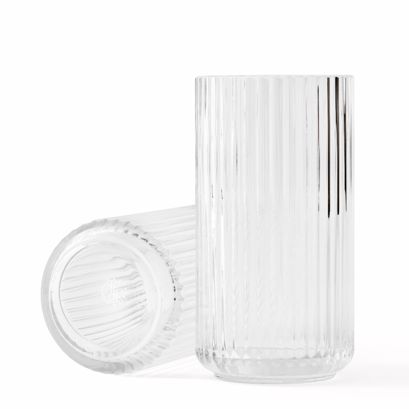  Lyngby vase 25 cm transparent