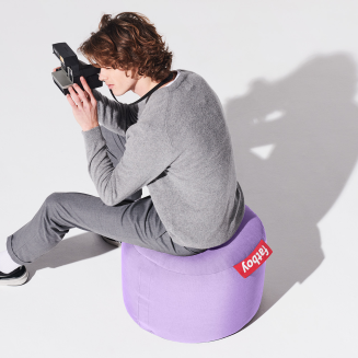  Fatboy Point Stonewashed Lilac pouffe 35x50 cm - 5