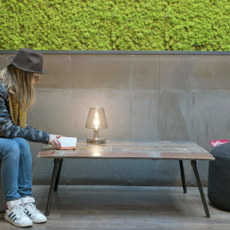  Fatboy Point Stonewashed Lilac pouffe 35x50 cm - 4