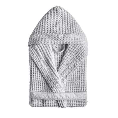  Graccioza Aura Silver hooded bathrobe