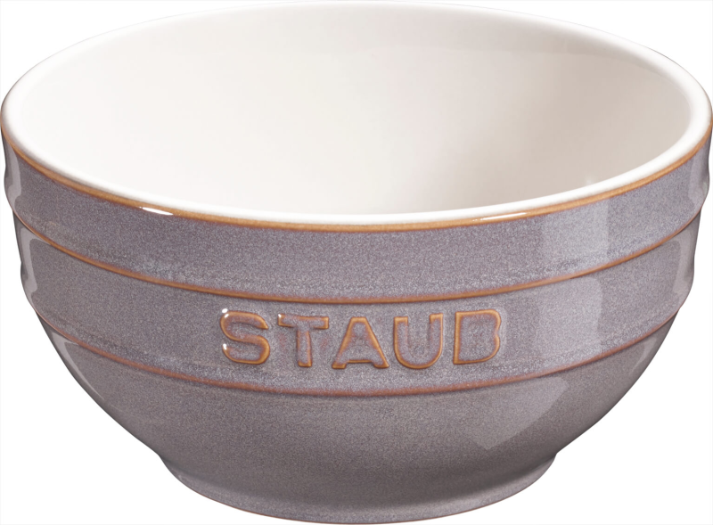  Staub round bowl - 12 cm, Antique gray