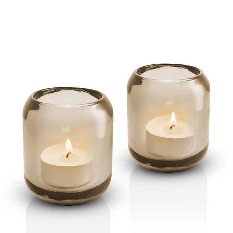  Eva Solo Acorn Hazel brown tealight holder 2 pcs.