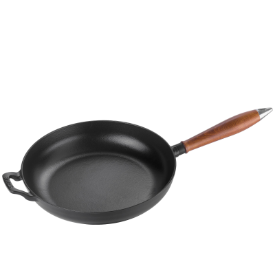  Cast iron frying pan with wooden handle Staub - 28 cm