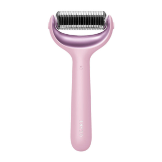 Roller do mezoterapii igłowej twarzy i ciała 8w1 Geske z Aplikacja (różowy) - 3