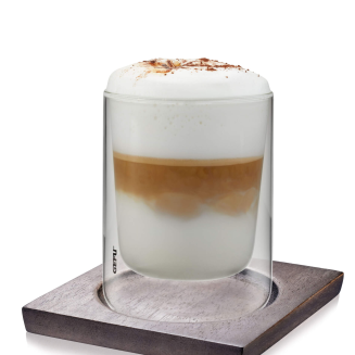  Set of 2 Gefu Mira L glass coasters - 2