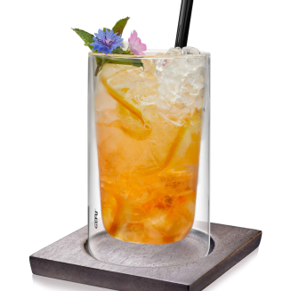  Set of 2 Gefu Mira L glass coasters - 3