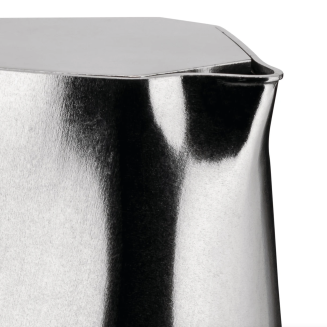 Alessi Ossidiana coffee maker for 6 cups, silver - 2