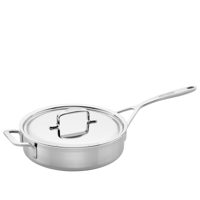  Sauté pan with 2 handles and lid Demeyere 5-Plus - 24 cm