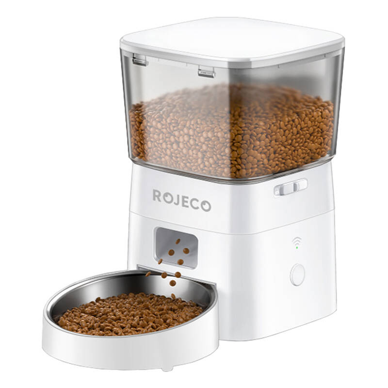 Dozownik karmy ROJECO Pet Feeder WiFi Version 2L (biały)