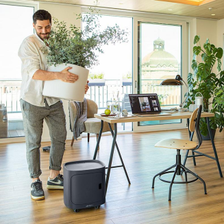 Lechuza Pila Color gray cabinet - 11