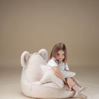 Wigiwama Star Cream White Pillow - 3